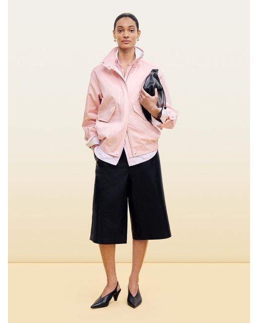 ARKET Pink Harrington Jacket