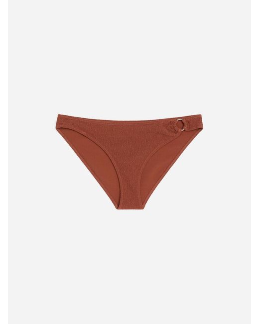 ARKET White Structured Bikini Briefs
