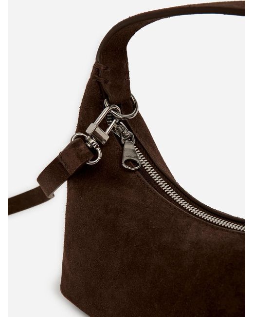 ARKET Brown Small Split Suede Bag