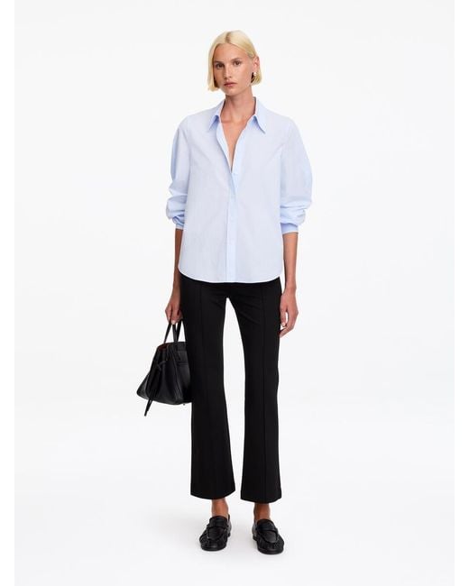 ARKET White Kick-Flare Trousers