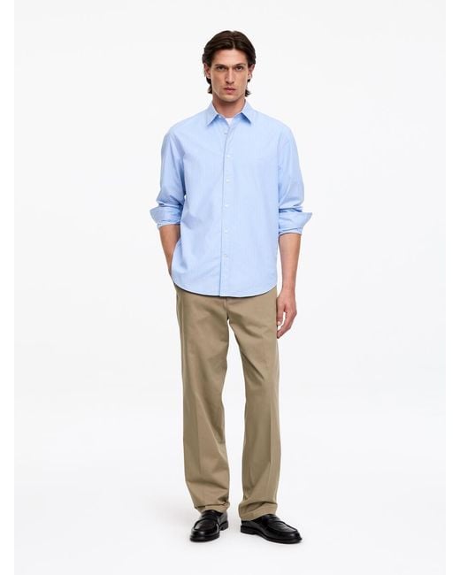ARKET Blue Relaxed Chinos for men