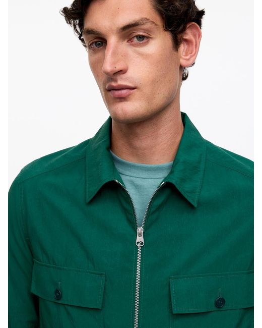 ARKET Green Lyocell Blend Overshirt for men