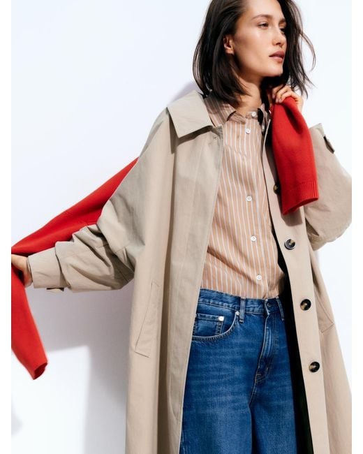 ARKET Natural Car Coat