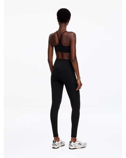 ARKET Black Soft Stretch Sports Bra