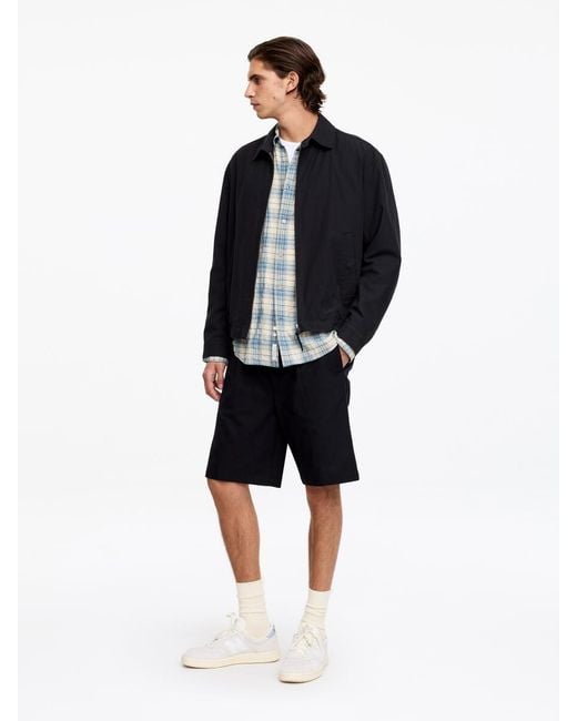 ARKET Blue Regular Flannel Shirt for men