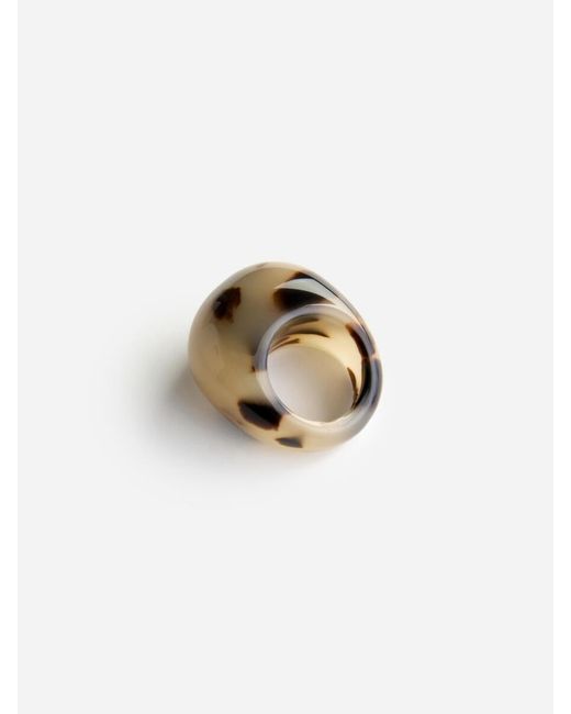 ARKET Black Chunky Ring