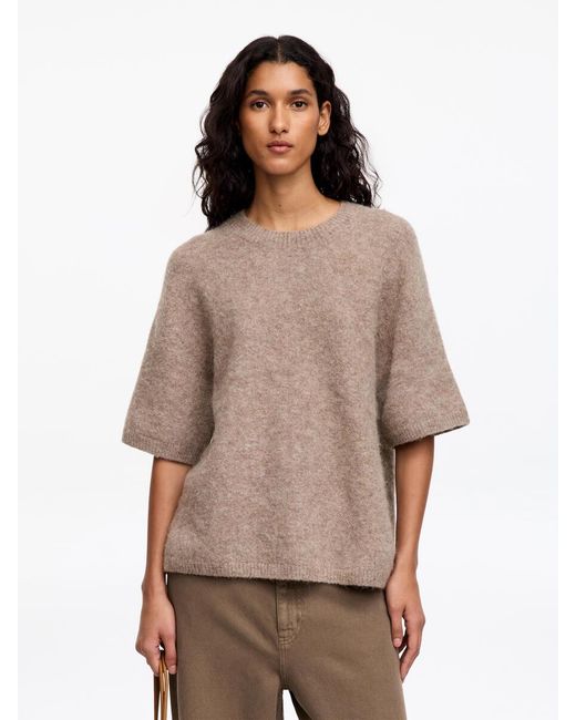 ARKET Gray Alpaca-Wool Blend Jumper