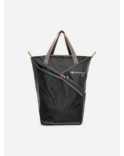 ARKET Black Klättermusen Gand Bag 23L for men