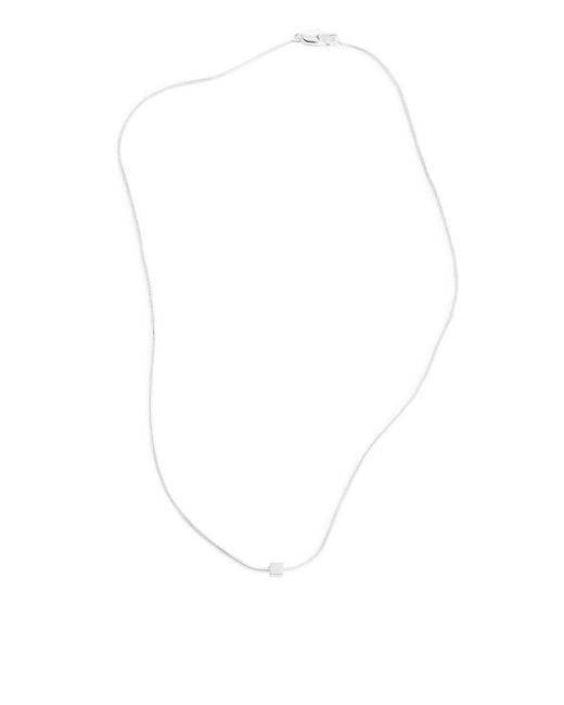 ARKET White Delicate-Plated Chain Necklace