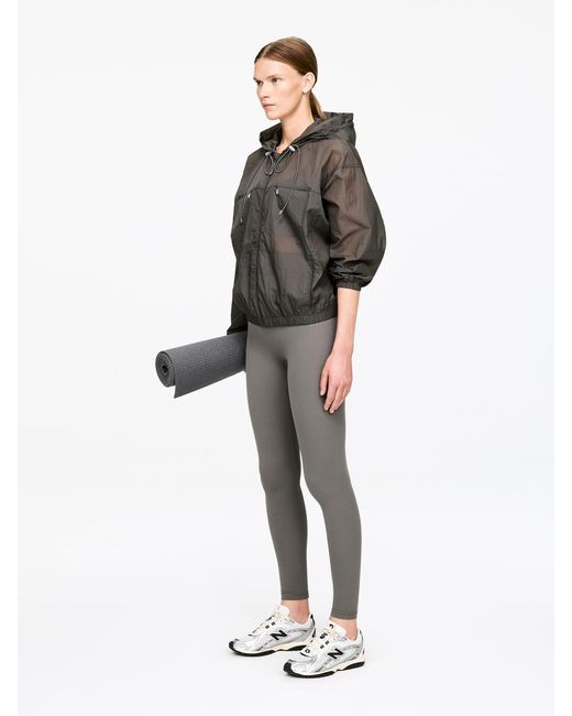 ARKET Gray Ripstop Windbreaker