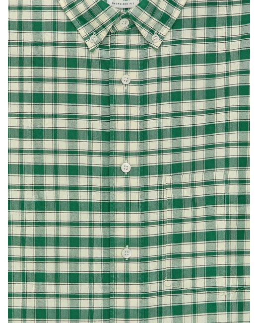 ARKET Green Oversized Oxford Shirt for men