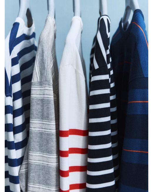 ARKET White Relaxed Long-Sleeve T-Shirt for men