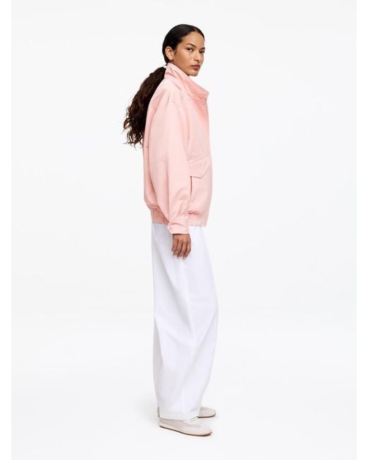 ARKET Pink Harrington Jacket