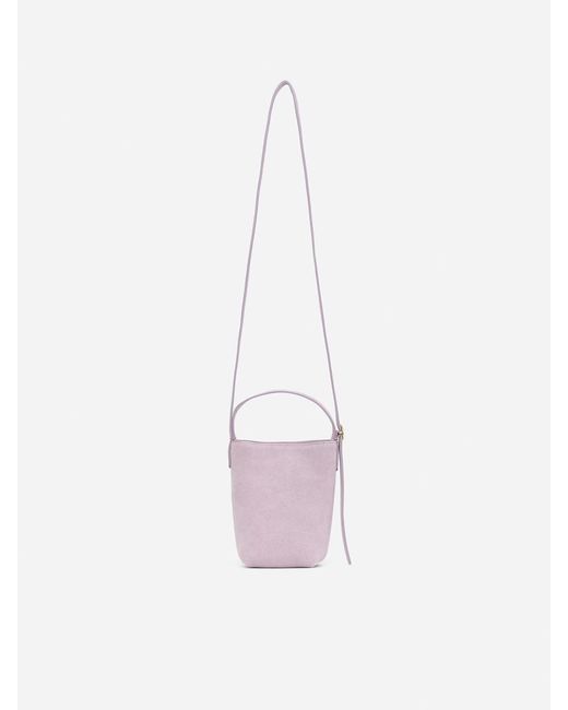 ARKET Natural Split Suede Crossbody Bag