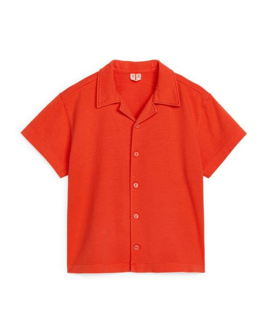 ARKET Red Resort Shirt for men
