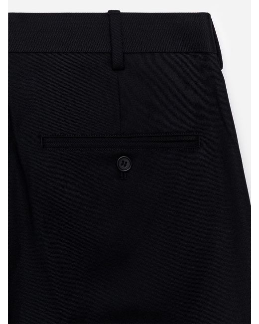 ARKET Gray Wool-Cotton Trousers for men