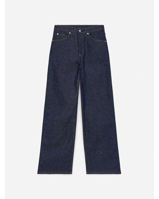 ARKET Blue Lupine Flared Jeans