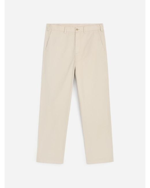 ARKET Natural Straight Cotton Chinos for men