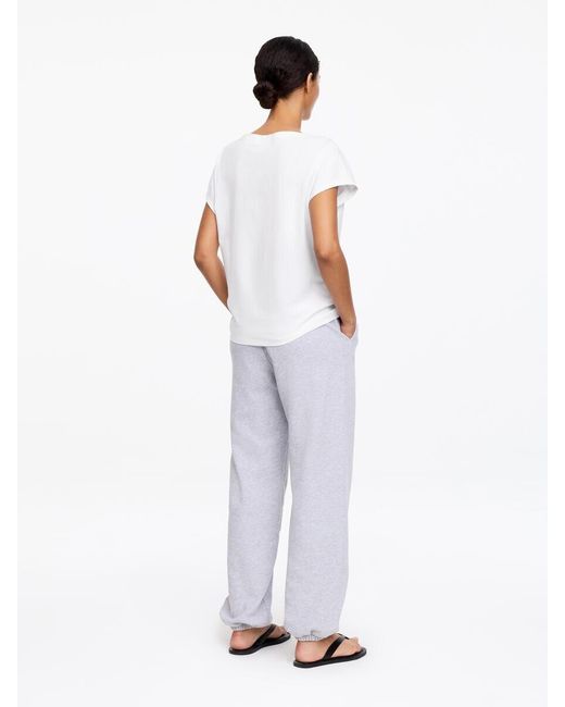 ARKET White Cap-Sleeve Top
