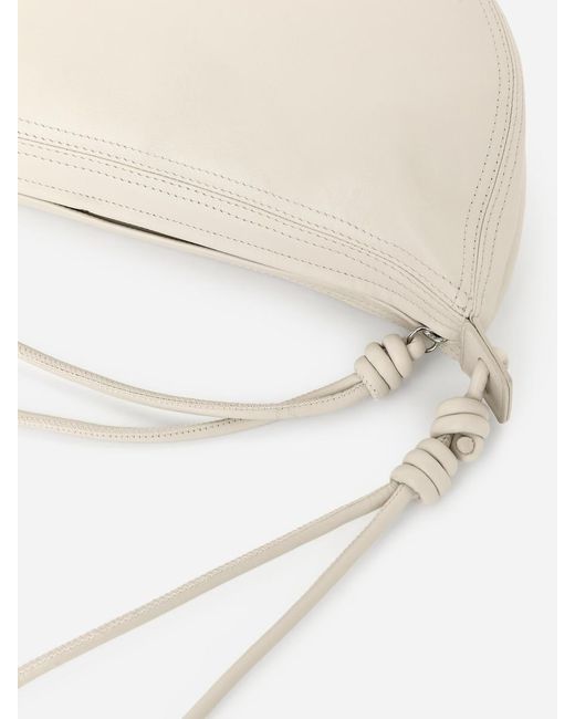 ARKET Black Crescent Leather Bag