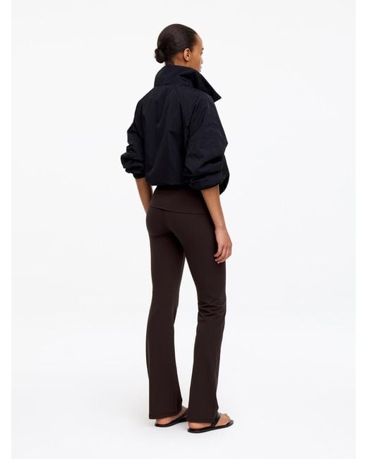 ARKET Black Flared Leggings