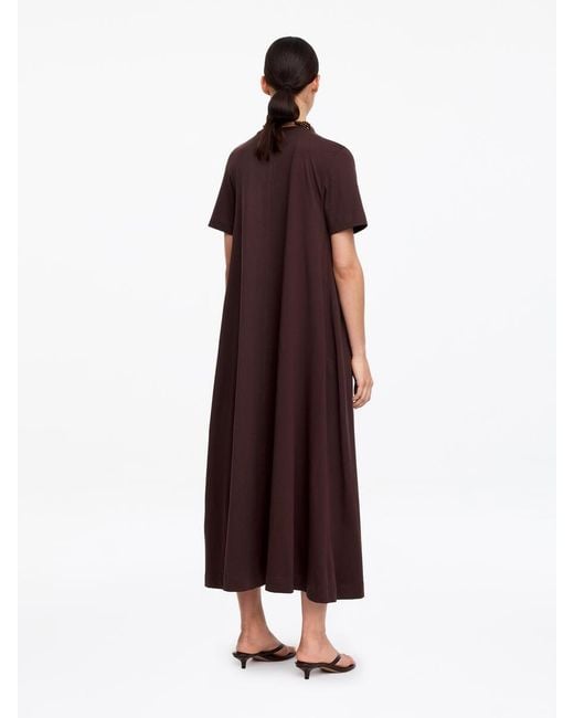 ARKET Red Maxi T-Shirt Dress