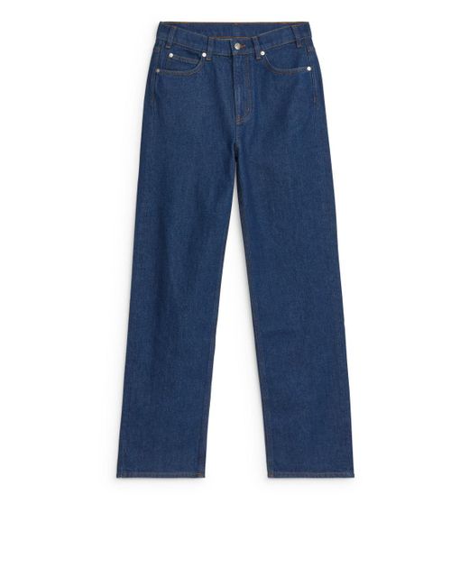 ARKET Blue Poplar Mid Relaxed Jeans