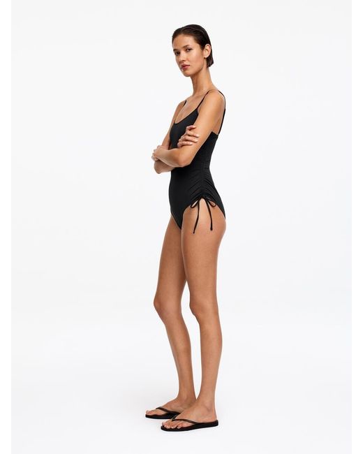 ARKET Black Strap Swimsuit