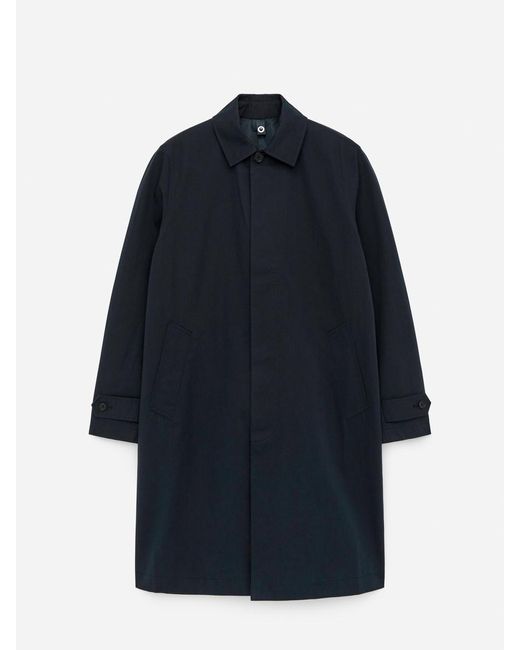 ARKET Blue 2-In-1 Mid-Length Car Coat for men