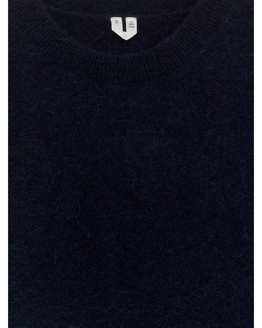 ARKET Blue Alpaca-Wool Blend Vest for men