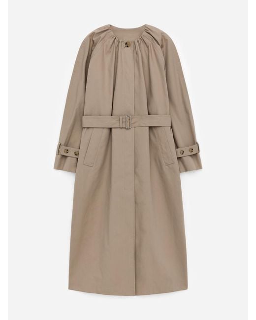ARKET White Cotton Coat