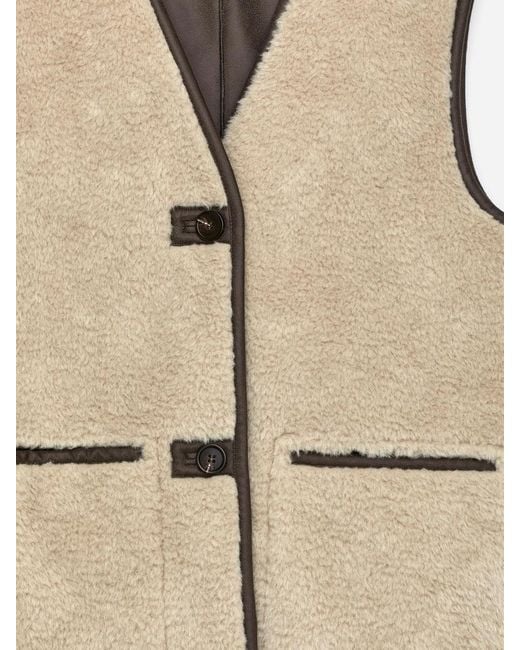 ARKET White Pile Vest