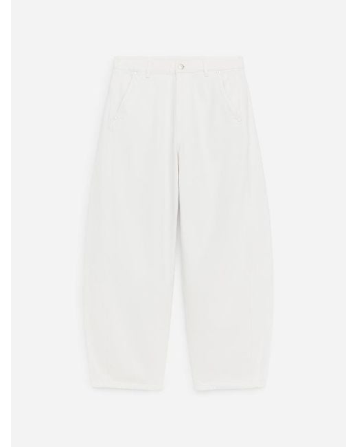 ARKET White Barrel-Leg Jeans