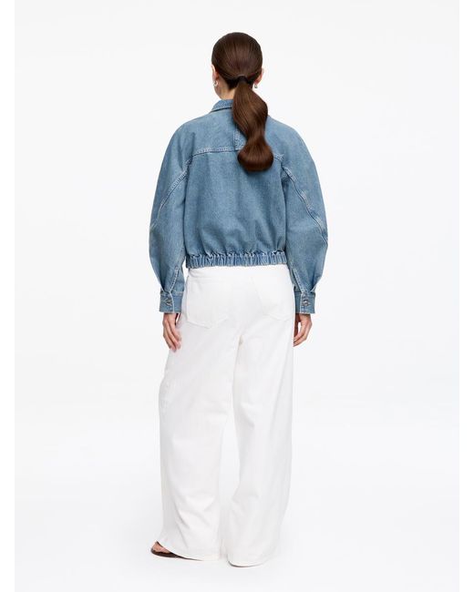 ARKET Blue Short Denim Jacket