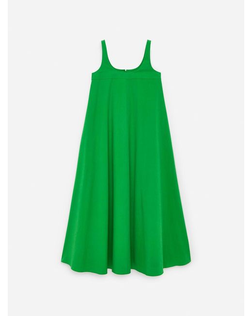 ARKET Green Baumwoll-Maxikleid