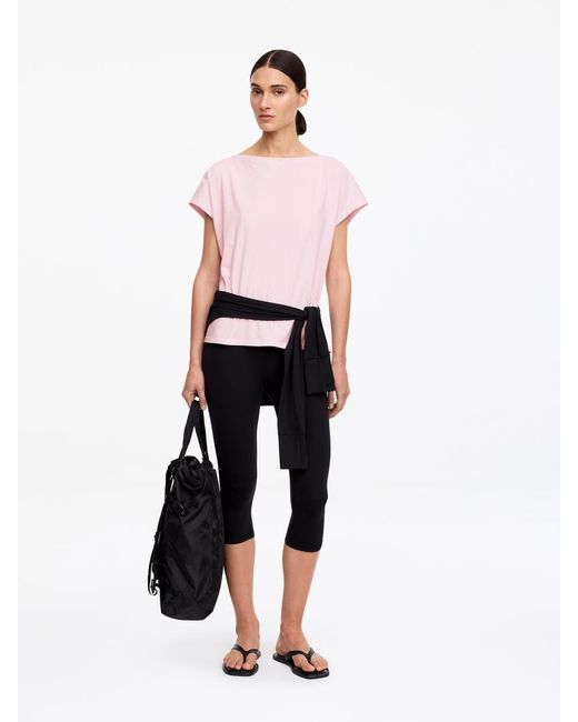 ARKET Pink Cap-Sleeve Top