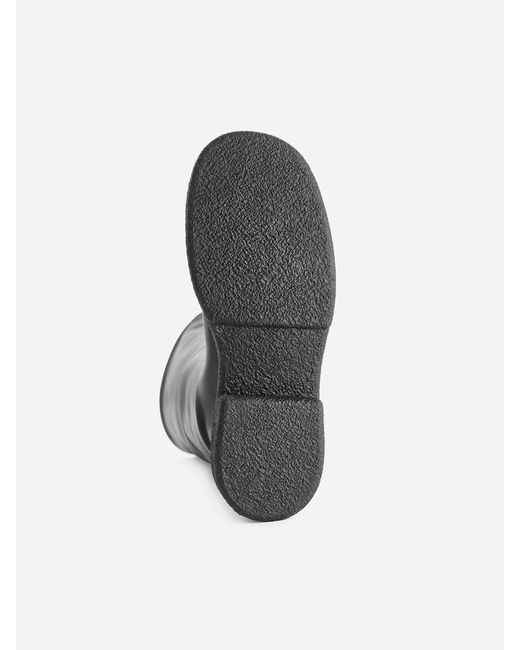 ARKET Black Chunky Leather Boots