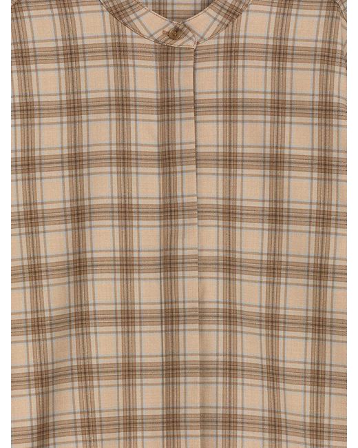 ARKET Natural Stand- Collar Shirt