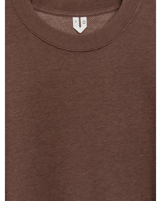 ARKET Brown Soft Sweatshirt