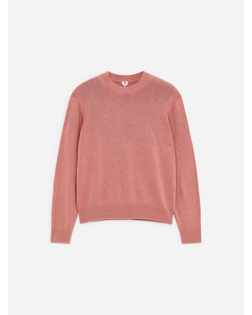 ARKET Pink Linen Cotton Jumper for men