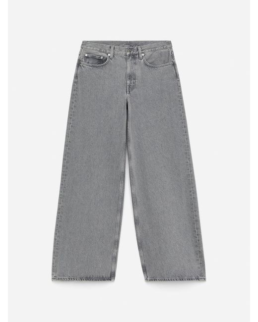 ARKET White Cloud Loose Wide Jeans