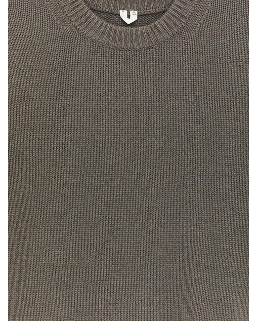 ARKET Brown Heavy Knit Wool Jumper for men
