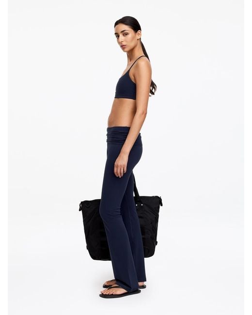 ARKET Blue Flared Leggings