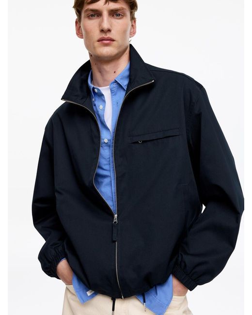 ARKET Blue Boxy Jacket for men