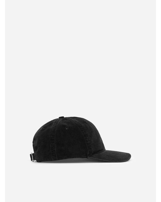ARKET Red Washed Cotton Canvas Cap for men