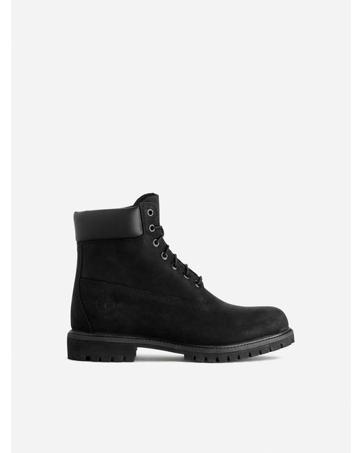 ARKET Premium 6 Inch Nubuk Leder Stiefel in Black für Herren