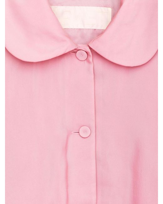 ARKET Pink Padded Overshirt