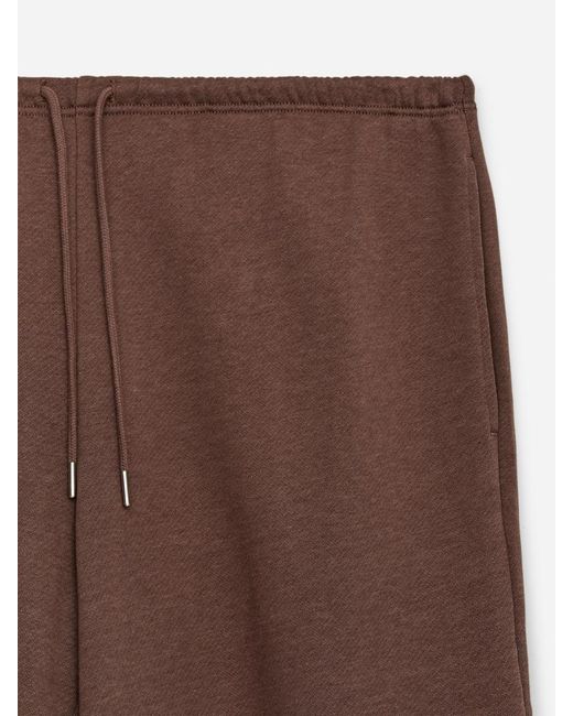 ARKET Brown Wide-Leg Sweatpants