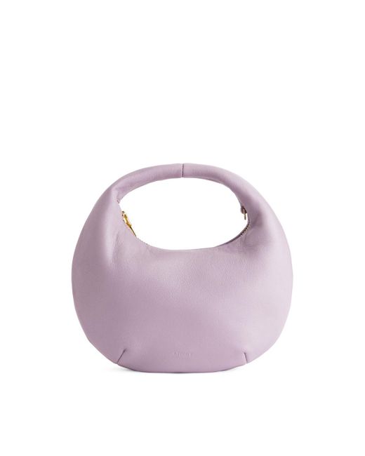 ARKET Purple Rounded Mini Bag
