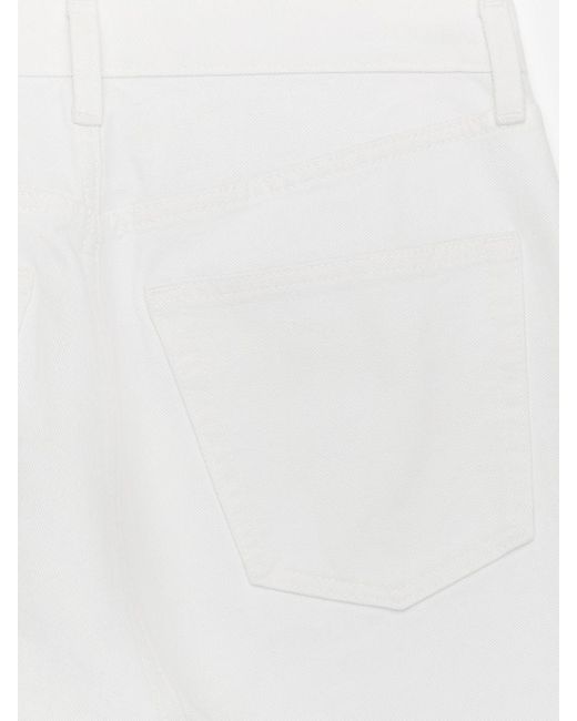 ARKET White Snow Straight Jeans
